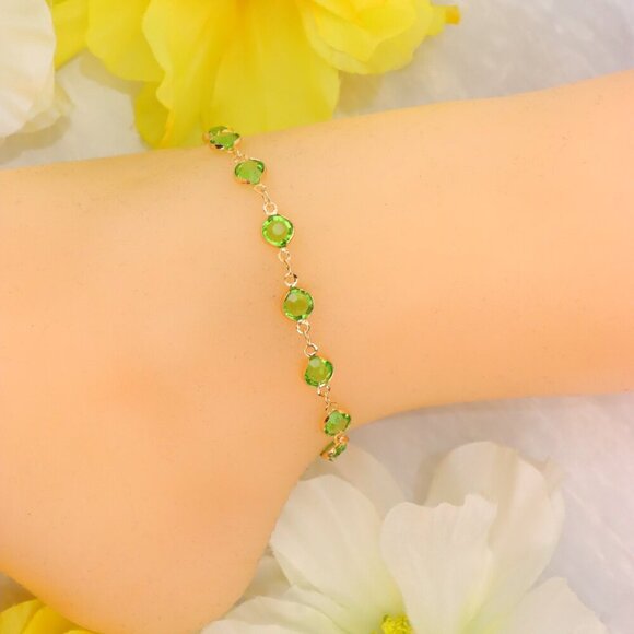 Minimalist Anklet, Sleek & Modern Design, Women’s Fashion, YC110443-A - Picture 8 of 10